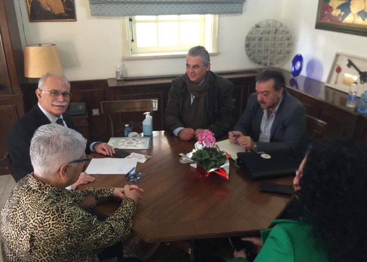 Συνάντηση Δημάρχου Πύργου Στάθη Καννή, με τον Πρόεδρο και τα μέλη του Δ.Σ. του Συλλόγου Εργαζομένων Δήμων Πύργου–Αρχαίας Ολυμπίας–Ζαχάρως