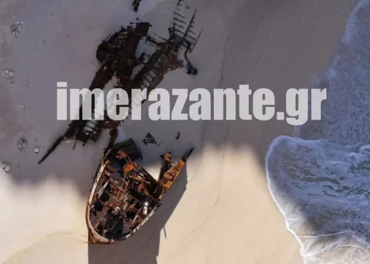 Ναυάγιο Ζακύνθου: Τεράστιες φθορές στο σκαρί του «Παναγιώτη» – Κόπηκε στη μέση