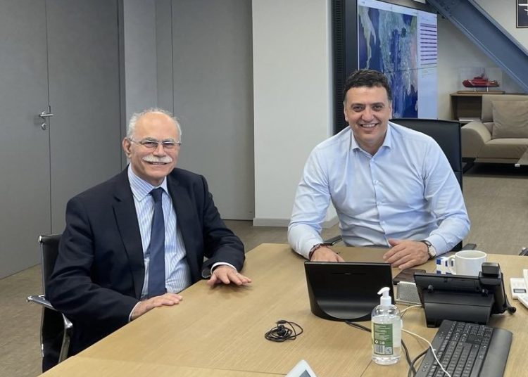 Συνάντηση Καννή με Υπ. Πολιτικής Προστασίας Κικίλια για χρηματοδότηση & πυροπροστασία