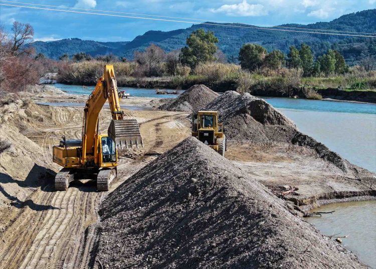 Αλφειός: Συνεχίζονται τα αντιπλημμυρικά έργα-Παρεμβάσεις και σε άλλα ποτάμια