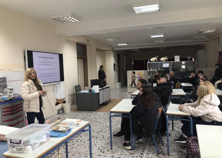 Πρότυπο & 2 ο ΕΠΑ.Λ. Αμαλιάδας: Ενημέρωση για σεξουαλική και αναπαραγωγική υγεία στους μαθητές