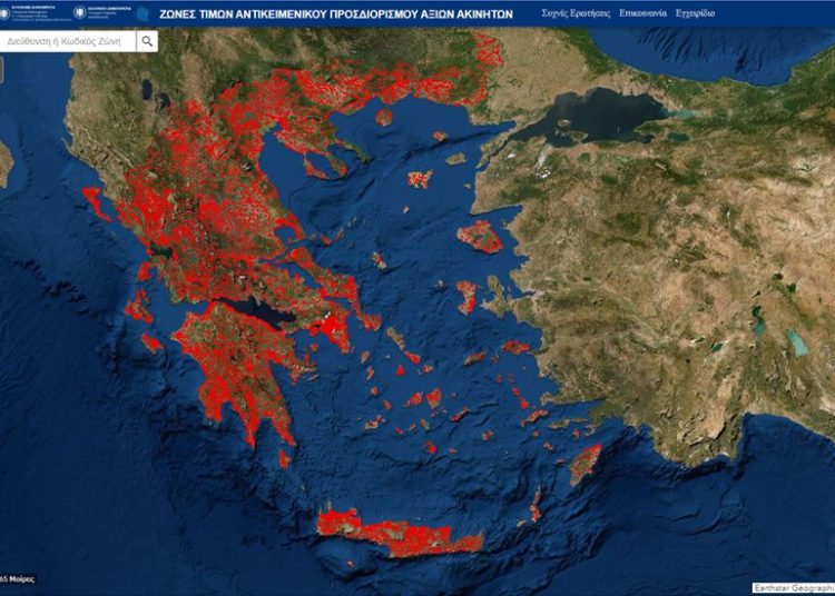 Ακίνητα σε Κυλλήνη & Ολυμπία θα έχουν για πρώτη φορά αντικειμενικές αξίες