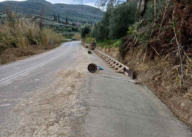 Θολό-Επικούρειος: Προχωρούν τα έργα στο οδικό δίκτυο
