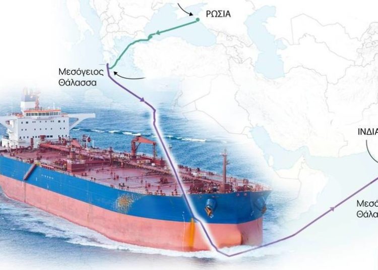 Οι Ρώσοι εξάγουν πετρέλαιο σε κρυφά μέρη της Πελοποννήσου
