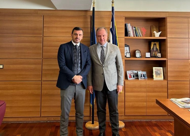 Συνάντηση Υφ. Νικολακόπουλου με τον Υφ. Αγροτικής Ανάπτυξης για τον ΕΛΓΑ