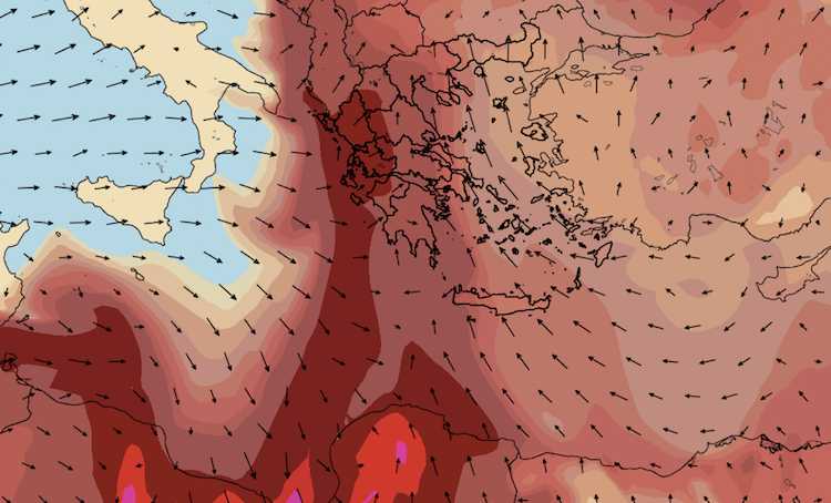 Πνίγει την χώρα η αφρικανική σκόνη-Πως θα κυλήσει ο καιρός