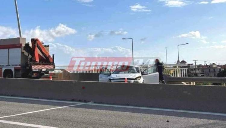 Γέφυρα Ρίου: Οδηγούσε, έχασε τον έλεγχο και χτύπησε πάνω στη γέφυρα