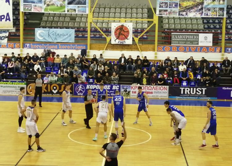Κόροιβος – Μπάσκετ: Ξεκίνησε τα Πλέι οφ με ήττα στον Μίλωνα – Η εικόνα και η συνέχεια