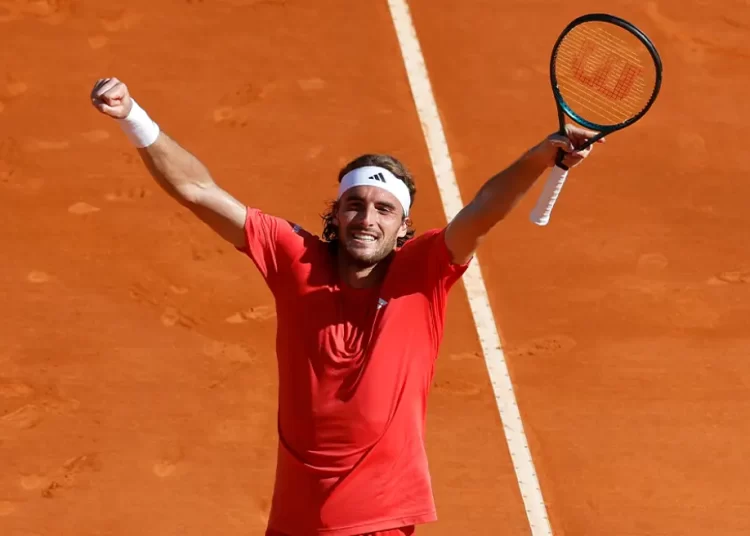 «Βασιλιάς» Τσιτσιπάς στο Μόντε Κάρλο – Νίκησε με 2-0 (6-1, 6-4) τον Ρουντ στον τελικό