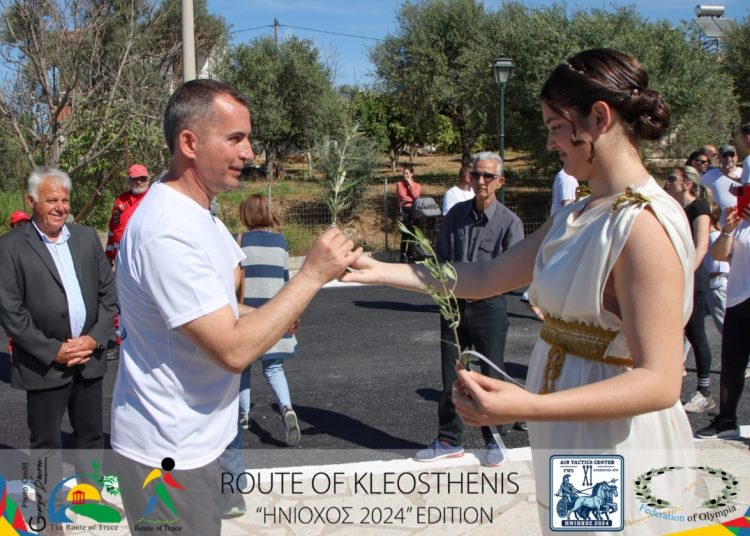 Ολυμπία: 200 και πλέον συμμετέχοντες έτρεξαν στον «Δρόμο του Κλεοσθένη»