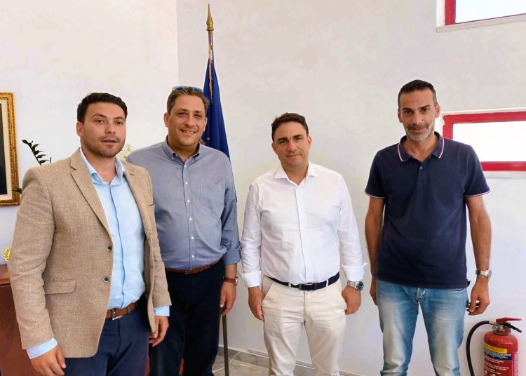 Στην Ηλεία ο υποψήφιος ευρωβουλευτής ΠΑΣΟΚ Κ. Τσουκαλάς