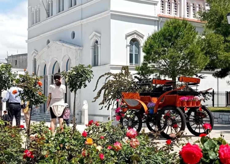 ΠΥΡΓΟΣ: Γιορτή των λουλουδιών στο Επαρχείο (φωτο)