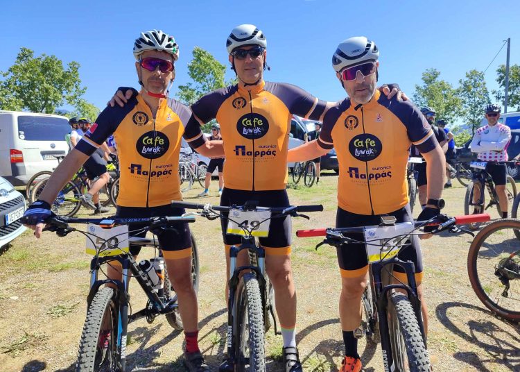 Φιλαθλητικός: Βλάχος, Τσόκος & Μπαντούνας στο Τείχιο ΜΤΒ Race