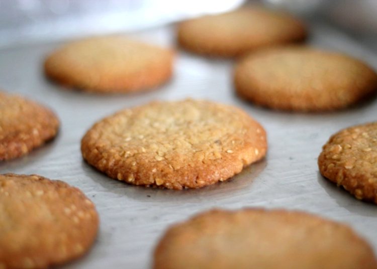 Τραγανά μπισκότα βρώμης