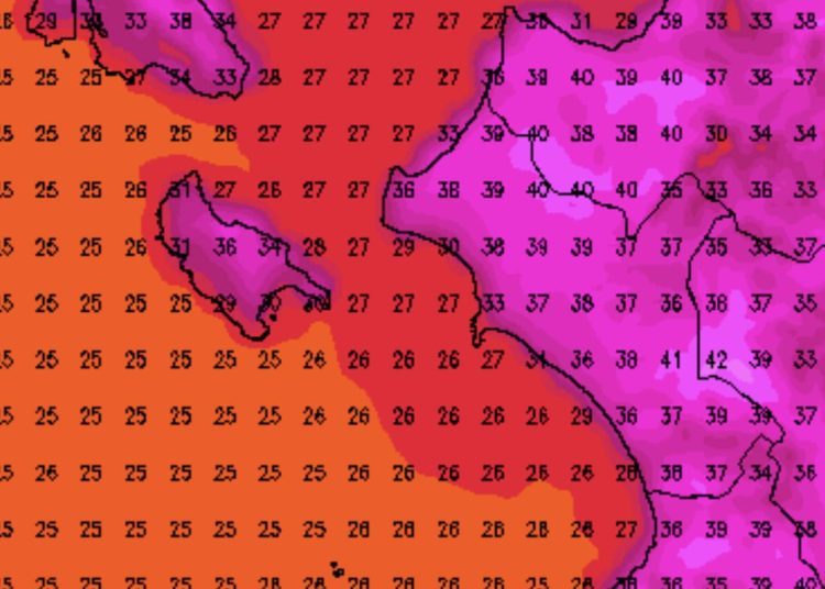 Ηλεία: Καυτές ημέρες με ζέστη αλλά δροσίζει από παρασκευή