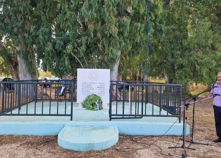 Γαστούνη: Τίμησαν τους ήρωες που εκτελέστηκαν από Γερμανούς