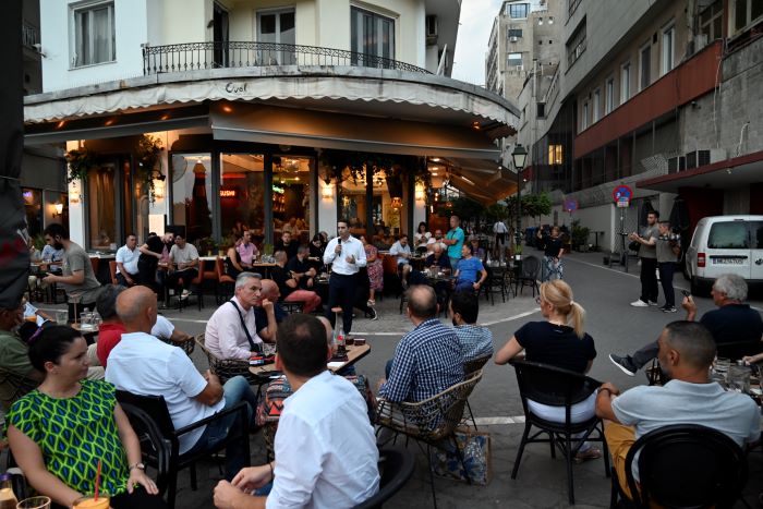 Η Θεσσαλονίκη αγκάλιασε την υποψηφιότητα ρήξης του Μιχάλη Κατρίνη