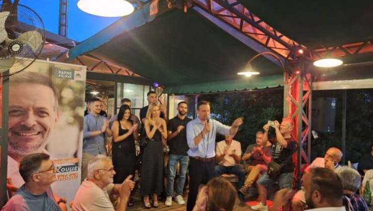 Εντυπωσιακή συγκέντρωση Χάρη Δούκα στην Πάτρα