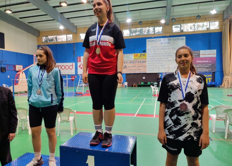Στην Εθνική Ομάδα Badmiton η Χαρά Πετροπούλου