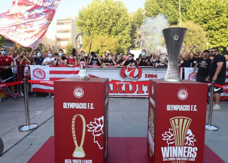 Eυρωπαϊκά τρόπαια Ολυμπιακού: Ενέργειες για να έρθουν και στον Πύργο – Στην Κουρούτα την Παρασκευή (26/7)