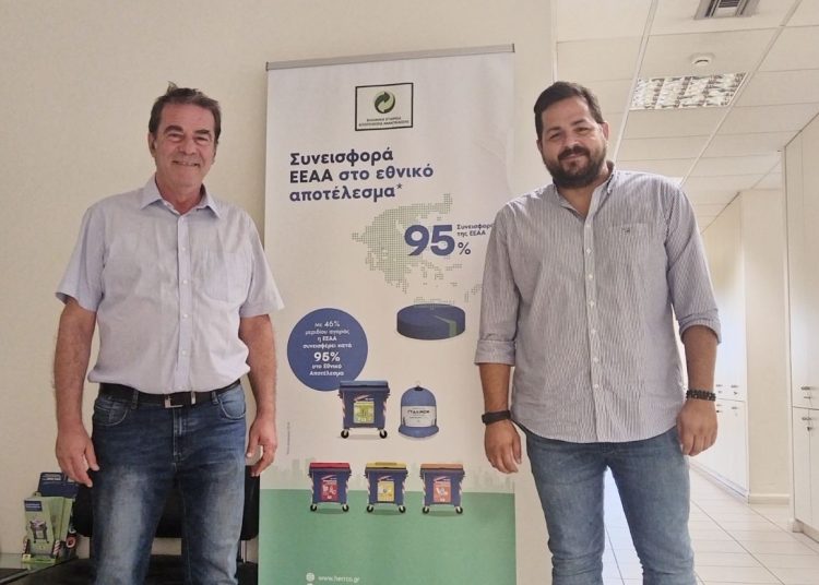 Συναντήσεις Φάμελου στην Αθήνα για την ανακύκλωση του Δήμου Πύργου