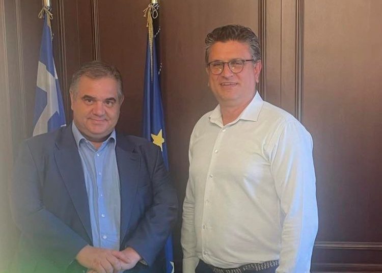 Συνάντηση Δημάρχου Λέντζα & Υφ. Εσωτερικών Σπανάκη-Έρχονται νέες χρηματοδοτήσεις