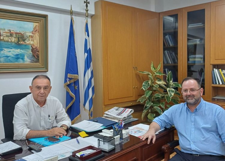 Κοροβέσης: Θέματα άρδευσης και πανώλης τέθηκαν στον Υφ. Αγροτικής Ανάπτυξης