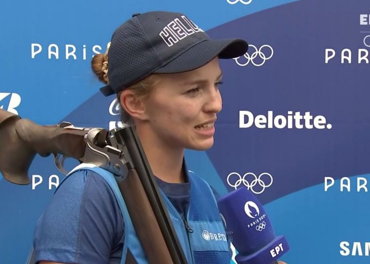 Ολυμπιακοί Αγώνες: Επέζησε από την τραγωδία στα Τέμπη και πήρε 5η θέση στη σκοποβολή η Εμμ. Κατζουράκη
