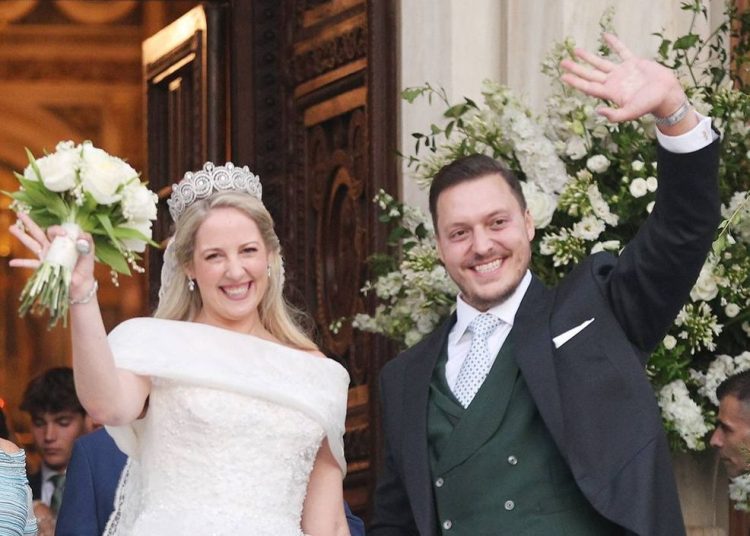 Λαμπερός ο πριγκιπικός γάμος της Θεοδώρας