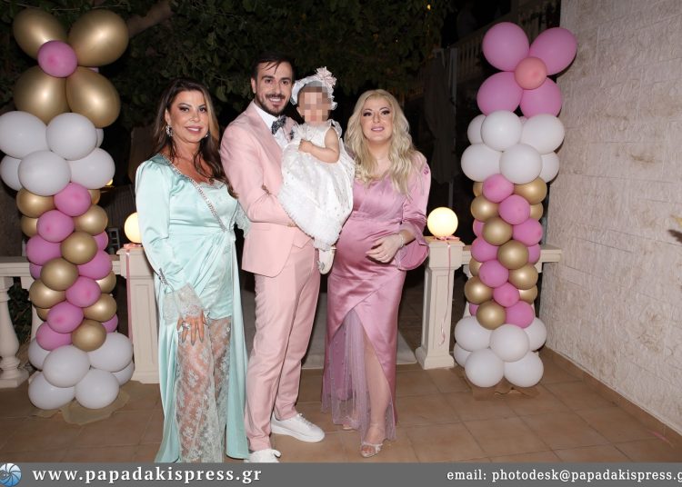 Βάφτιση υπερπαραγωγή για την εγγονή της Άντζελας Δημητρίου