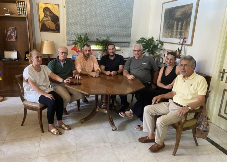 Συνάντηση Καννή με Εμπορικούς Συλλόγους Ηλείας-Μεσσηνίας για τον δρόμο Πύργος-Τσακώνα