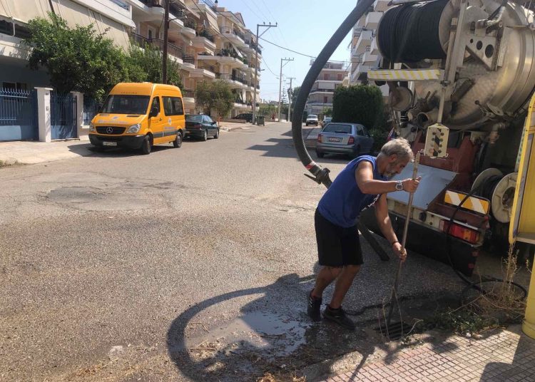 ΔΕΥΑ Πύργου: Ξεκίνησε εργασίες καθαρισμού των φρεατίων ενόψει χειμώνα