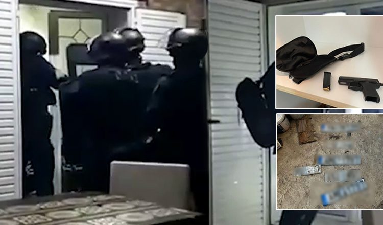 Έφοδος της αστυνομίας σε σπίτια Ρομά – Βρέθηκε κλεμμένο όπλο αστυνομικού