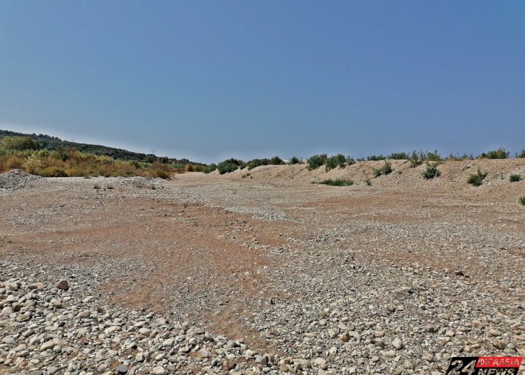 Νέδα: Ο ποταμός έχει στερέψει εντελώς σε μεγάλος μήκος του!