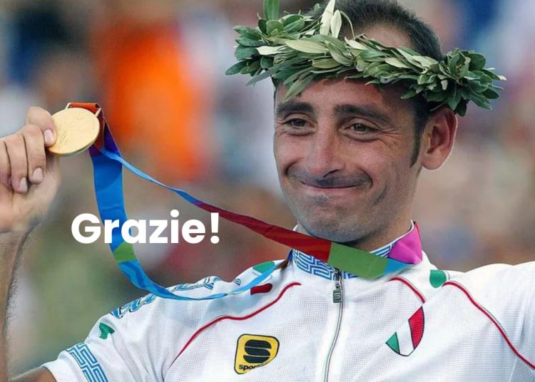 Ο Ολυμπιονίκης Bettini έκανε 1.000 χιλιόμετρα για να φτάσει στην Ολυμπία