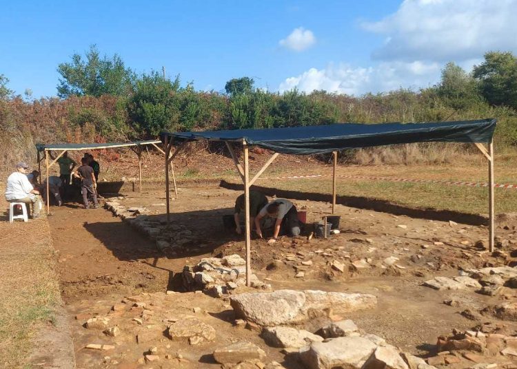 Συμβολή της Π.Ε. Ηλείας στην προστασία της ανασκαφής στο Κλειδί Σαμικού
