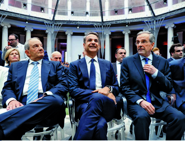 ΝΔ: Aσκήσεις ισορροπίας σε …τεντωμένο σκοινί