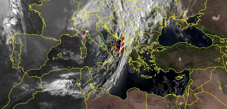 Ηλεία: Πότε θα χτυπήσουν οι καταιγίδες-Έρχεται μέτωπο από Ιταλία