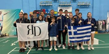 Μεταλλιούχοι στο Badminton οι Πετροπούλου & Αντύπας