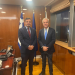 Συνάντηση Κ. Λεβέντη με Υφυπ. Προστασίας του Πολίτη Α. Νικολακόπουλο