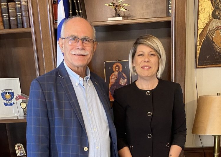 Εποικοδομητική συνάντηση Στάθη Καννή & Γ.Γ. Ασύλου Δήμητρας Λυγούρα