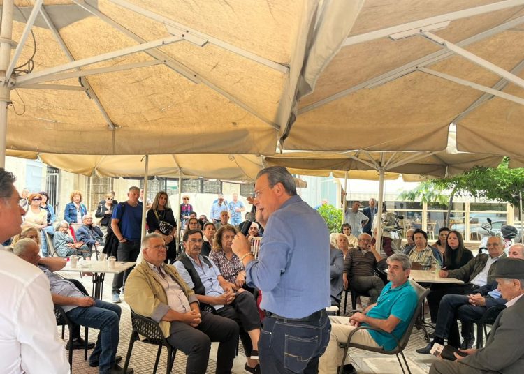 Τα σοβαρά προβλήματα της Ηλείας στο επίκεντρο της επίσκεψης του Σωκράτη Φάμελλου στον Πύργο