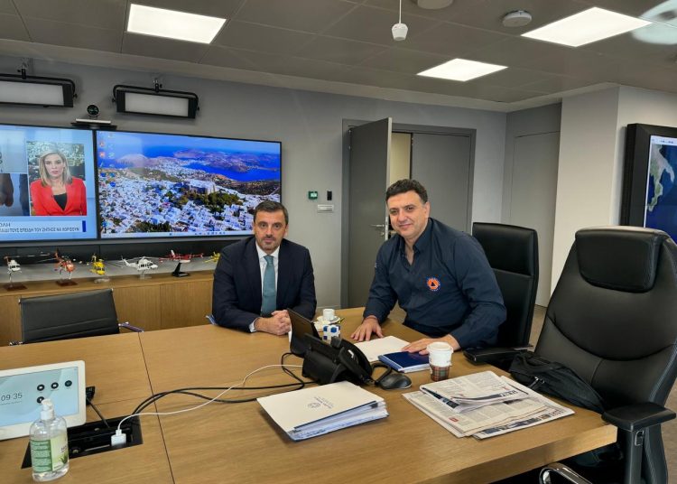 Συνάντηση Νικολακόπουλου-Κικίλια για τα αντιπυρικά σχέδια στην Ηλεία