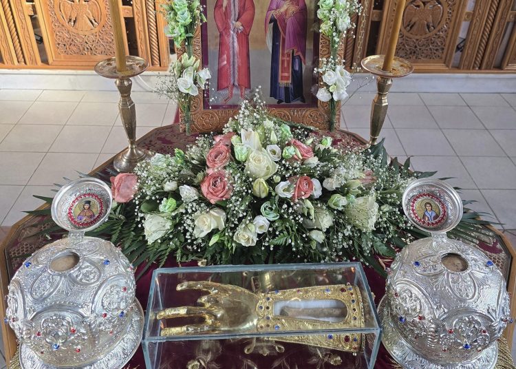Λαμπρή η εορτή των Αγίων Αναργύρων Κοσμά και Δαμιανού των εν τη Ασία, στον Ιερό Ναό Αγίου Σπυρίδωνος Πύργου