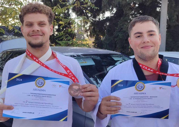 ΤΑΕΚΒΟΝΤΟ ΠΥΡΓΟΥ «ΠΕΛΟΨ»: Και νέο χάλκινο στο Διασυλλογικό Πρωτάθλημα Ελλάδας