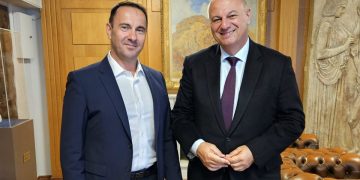 Συνάντηση Μητρόπουλου & Τσιάρα: Άρδευση – αγροτική οδοποιία – αποζημιώσεις τα θέματα