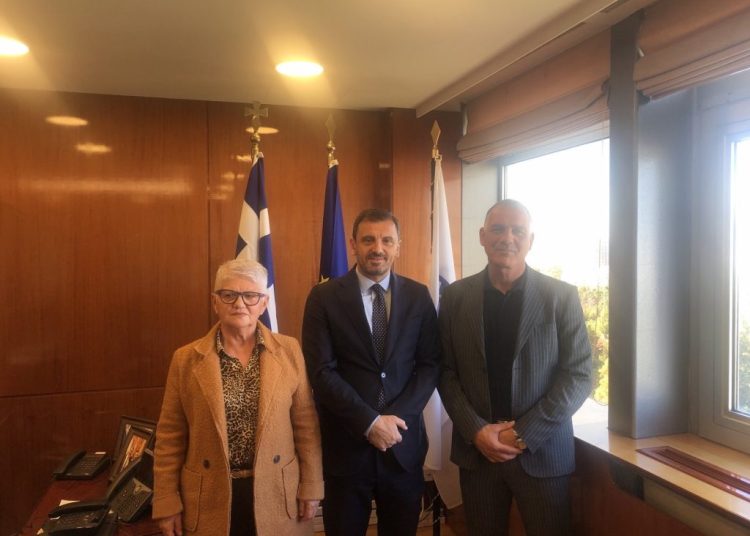 Δ. Πύργου: Έθεσε στον Α. Νικολακόπουλο θέματα χρηματοδότησης αντιπλημμυρικών έργων και παραβατικότητας Ρομά