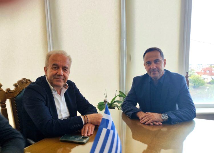 Συνάντηση Κ. Λεβέντη με τον Δήμαρχο Ζαχάρως Κ. Μητρόπουλο