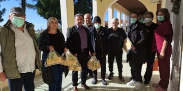 Αντιπροσωπεία του Δ.Σ του Συλλόγου Εργαζομένων Δήμων Πύργου-Αρχαίας Ολυμπίας-Ζαχάρως επισκέφθηκε το Γηροκομείο Πύργου “Άγιος Χαράλαμπος”