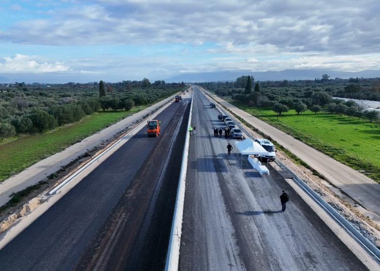 Φτάνει στο 70% η πρόοδος κατασκευής για το νέο δρόμο Πάτρα-Πύργος εντός Δεκεμβρίου – Ποιά η πορεία προς την ολοκλήρωση του έργου